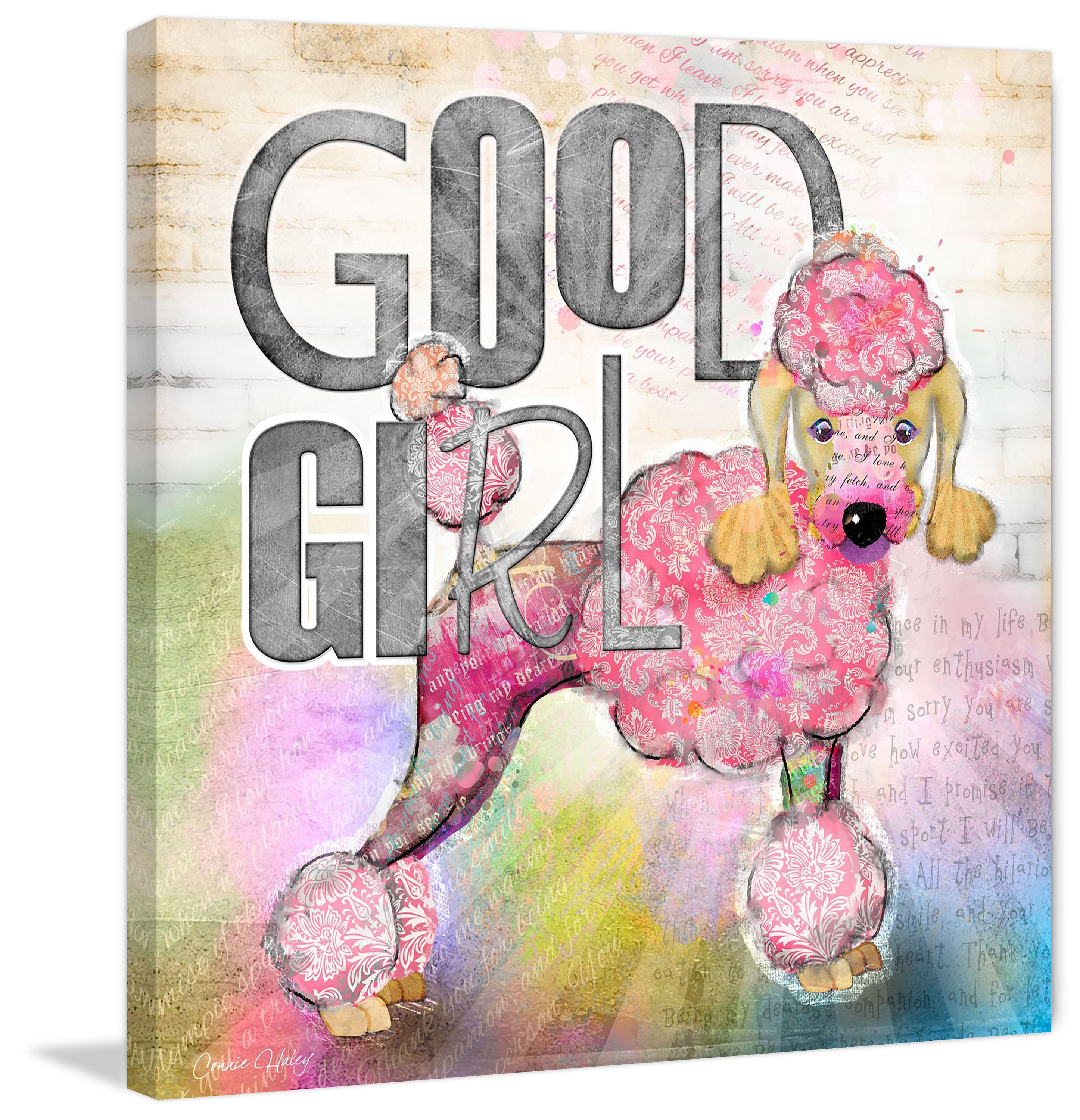 "Good Girl" Painting Print on Wrapped Canvas