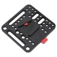 thumbnail image 3 of V Mount Quick Release Plate, Widely Compatible V Mount Battery Plate Various Mounting Holes Aluminum Alloy Anodizing  For Camera For Photograph, 3 of 8
