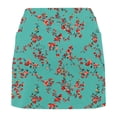 thumbnail image 4 of Workout Shorts Women Floral Lightweight High Waisted Biker Shorts with Pockets 2-In-1 Running Shorts for Women, 4 of 4