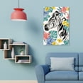 thumbnail image 2 of Jungle Stripes by Kristine Hegre Canvas Art Print, 2 of 2