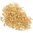 thumbnail image 1 of OULII Crimp Connectors 1000pcs Spade Copper Golden With Electrical Conductivity, 1 of 4