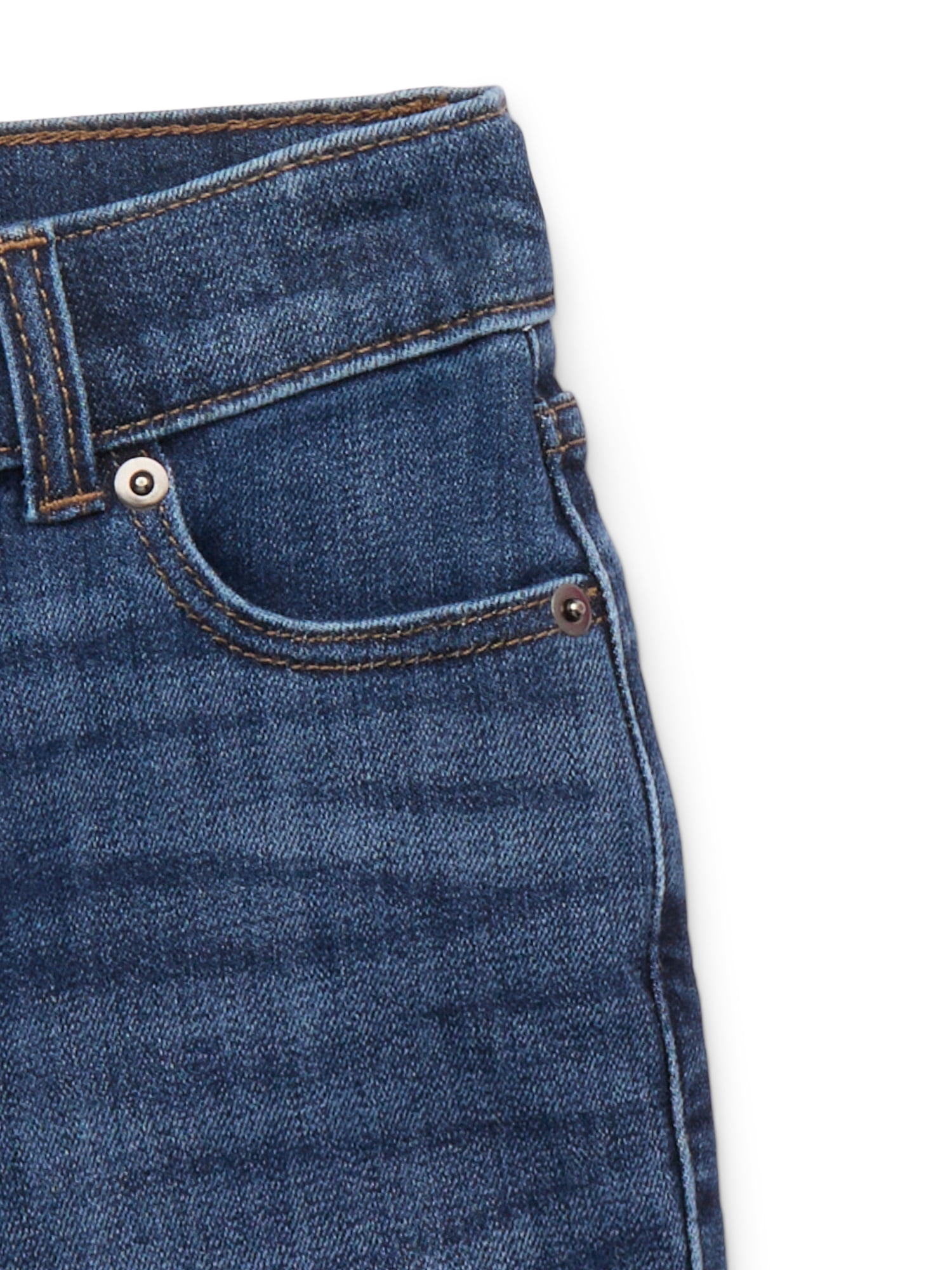 Wonder Nation Boys Denim Shorts, Sizes 4-16 Husky