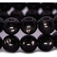 thumbnail image 2 of Natural Aura Hypersthene Gemstone 8mm Round Beads Stretch Bracelet 7 Inch Unisex, 2 of 2