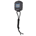 thumbnail image 2 of Electronic Stopwatch, Single Row 2 Display Ergonomic Design Sports Stopwatch ABS  For Refereeing Black,Blue, 2 of 8