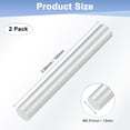 thumbnail image 3 of Uxcell 2-Pack Aluminum Round Rod 13mm x 100mm 6061 Aluminum for DIY Crafts, 3 of 7