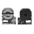 thumbnail image 2 of WE-POLUJ Black on White Label Tape Compatible for Epson Label Tapes 9mm for LW-300 LW-400 LW-600P LW-700 LW1000P, 2 of 6