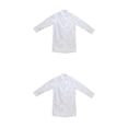 thumbnail image 1 of 2 uds., s de boratorio de enfermería bncas Unisex para hombres, uniformes médicos, , chaqueta, ropa Zulema Batas de laboratorio largas, 1 of 8