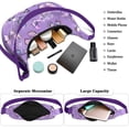 thumbnail image 4 of Romantic Butterfly Print Crossbody Purse – Artistic Watercolor Design, Adjustable Strap, Perfect for Summer and Spring Outings, 4 of 5