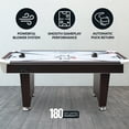 thumbnail image 4 of Hathaway Midtown II 6-ft Air Hockey Table with LED Scoring - Dark Cherry Finish, 4 of 7