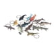thumbnail image 1 of Llaveros de dinosaurio, 12 llaveros de dinosaurio, llavero de animales vívidos, llaveros de dinosaurio, verdadera excelencia, 1 of 8