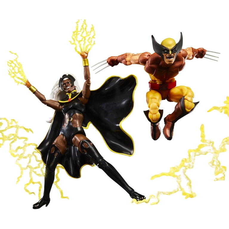 Marvel Legends Series Wolverine and Storm, X-Men '97, 6-Inch