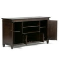 thumbnail image 2 of Atlin Designs 54" TV Stand in Tobacco Brown, 2 of 4