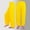 Yellow, variant on SELONE Womens Pants Trendy Cargo Plus Size Baggy Wide Leg Casual Yoga Long Pant Fashion Elastic Loose Relaxed Cotton Soft Sports Dance Pants for Everyday Wear Running Work Casual Black L