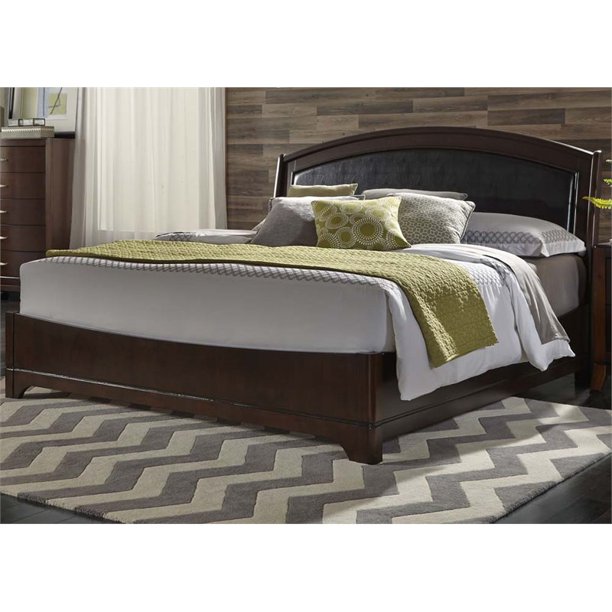 Liberty Furniture Avalon Queen Leather Bed