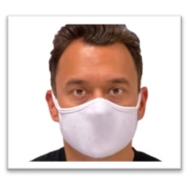 CBWMASK Premium Cotton Face Mask – White, Pack of 12