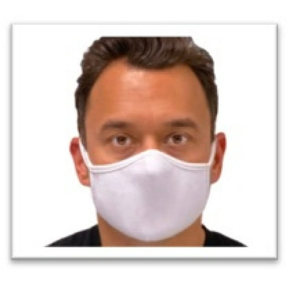 CBWMASK Premium Cotton Face Mask – White, Pack of 12