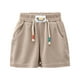 thumbnail image 1 of Odeerbi 2-14 Años Niños Niñas Entrenamiento de Verano Deportivo Pantalones Cortos de Algodón Casual Pantalones Cortos Con Bolsillo, 1 of 7