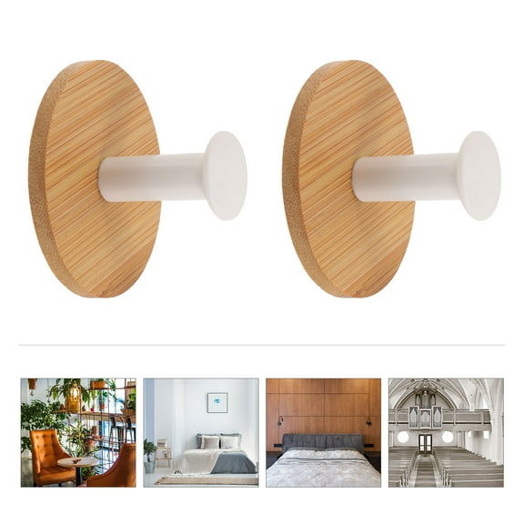 YOSADIER 4Pcs Bathroom Wall Hooks Assorted Color for Towel and Storage