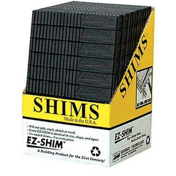 Ez Shim Heavy Duty Black 7.9 " Plastic Plastic Bulk Bulk