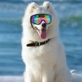 thumbnail image 4 of Dog Goggles with Adjustable Straps UV Protection Windproof Anti-Fog Dustproof Dog Sunglasses Outdoor Riding Driving Puppy Glasses for Small to Medium Breed Dog, 4 of 8