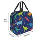 thumbnail image 3 of Easygdp Dinosaurs Bolsa Térmica Premium - Tela Oxford Impermeable, Gran Capacidad, Bolsillo Frontal, Unisex para Trabajo, Escuela, Actividades al Aire Libre y Picnics, 3 of 8