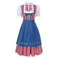 thumbnail image 4 of TAIAOJING Oktoberfest Women Dirndl Dresses Body Sculpting Stage Bavarian Dress for Carnival, 4 of 4