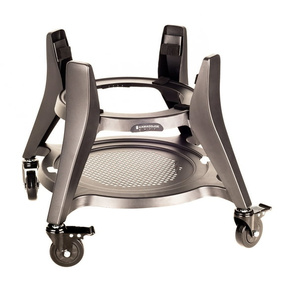 Kamado Joe Grill Cart in Black | Rolling Cart for Classic Joe III