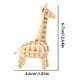 thumbnail image 2 of 1Pc 3D Puzzle Animal Assembly Kit Decoration DIY Sculpture Model Home Office Ornament Creative Love Pet Assembly Toy Gift, 2 of 5
