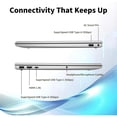 thumbnail image 5 of HP Laptop Touchscreen Computer, 15.6" FHD IPS Display, Intel Core i7-1355U,32GB RAM,1TB SSD,Backlit Keyboard ,Windows 11 Home,Silver, 5 of 6