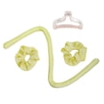 thumbnail image 4 of Vogacara Curling Rod Sleeping Soft Headband Curler Foam Hair Roller Former para cabello largo y mediano, amarillo Type2 NO2 Vogacara CBP045370, 4 of 4