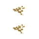 thumbnail image 3 of Wosthever 12 piezas de pernos de Rotor de freno de bicicleta de montaña tornillos de metal piezas de repuesto de carreras accesorios deportivos al aire Gold 2piezas Wosthever CBP212314, 3 of 6