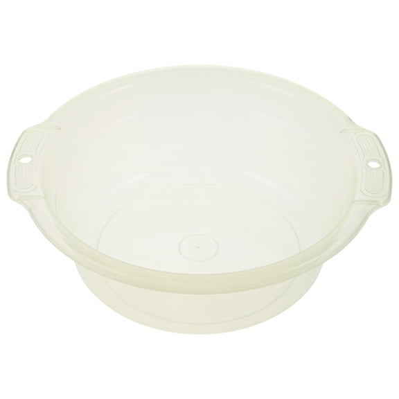 HOMEMAXS Dish Tub Transparent Basin Baby 32.30X26.30X10.20CM