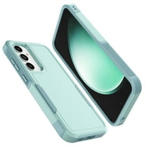 For Galaxy S23 FE 5G Case ,Sturdy Phone Case for Galaxy S23 FE 5G 6.4 inch ,Tiflook Shockproof Protection Heavy Duty Armor Hard Plastic & Rubber Rugged Bumper 2-in-1 Case Cover ( Green )