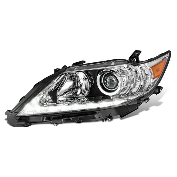 DNA Motoring OEM-HL-0166-L For 2013-2015 Lexus ES300H ES350 OE Style Left Driver Side Projector Headlight Lamp