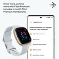 thumbnail image 2 of Reloj inteligente Fitbit Sense 2 Advanced Health Blue Mist/Pale Gold, 2 of 8