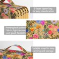 thumbnail image 3 of GHSDFBB Twill Fabric Pencil Case with Zipper Closure, Yellow Flower, 252 Count, 3 of 6