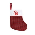thumbnail image 3 of JeashCHAT Christmas Stockings with Initials 6.3 inch Mini Cute Personalized Christmas Stocking for Xmas Tree Ornaments Hanging Candy Bag Socks Christmas Decorations, 3 of 4