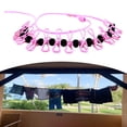 thumbnail image 6 of Retractable Elastic Laundry Clothes Line Laundry Clothes Cable Line Clothes Line with 12 Wire Clips for Camping Room Hotel Outdoor Pink, 6 of 8