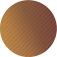 thumbnail image 1 of Ahgly Company Machine Washable Indoor Round Transitional Orange Area Rugs, 6' Round, 1 of 7
