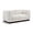 Cream, variant on Meridian Furniture Quinn 64" 2-Piece Contemporary Fabric Modular Sofa in Green