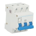 thumbnail image 4 of 3P Circuit Breaker, Bistable Locking Clips Flame Retardant Pa66 6A DIN Rail Mount Circuit Breaker  For Electrical Systems, 4 of 8