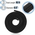 thumbnail image 2 of Bates 1/2 inch 10ft Long Cable Management Sleeve - Split Sleeve Wire Wrap, Secure Cord Protection, 2 of 6