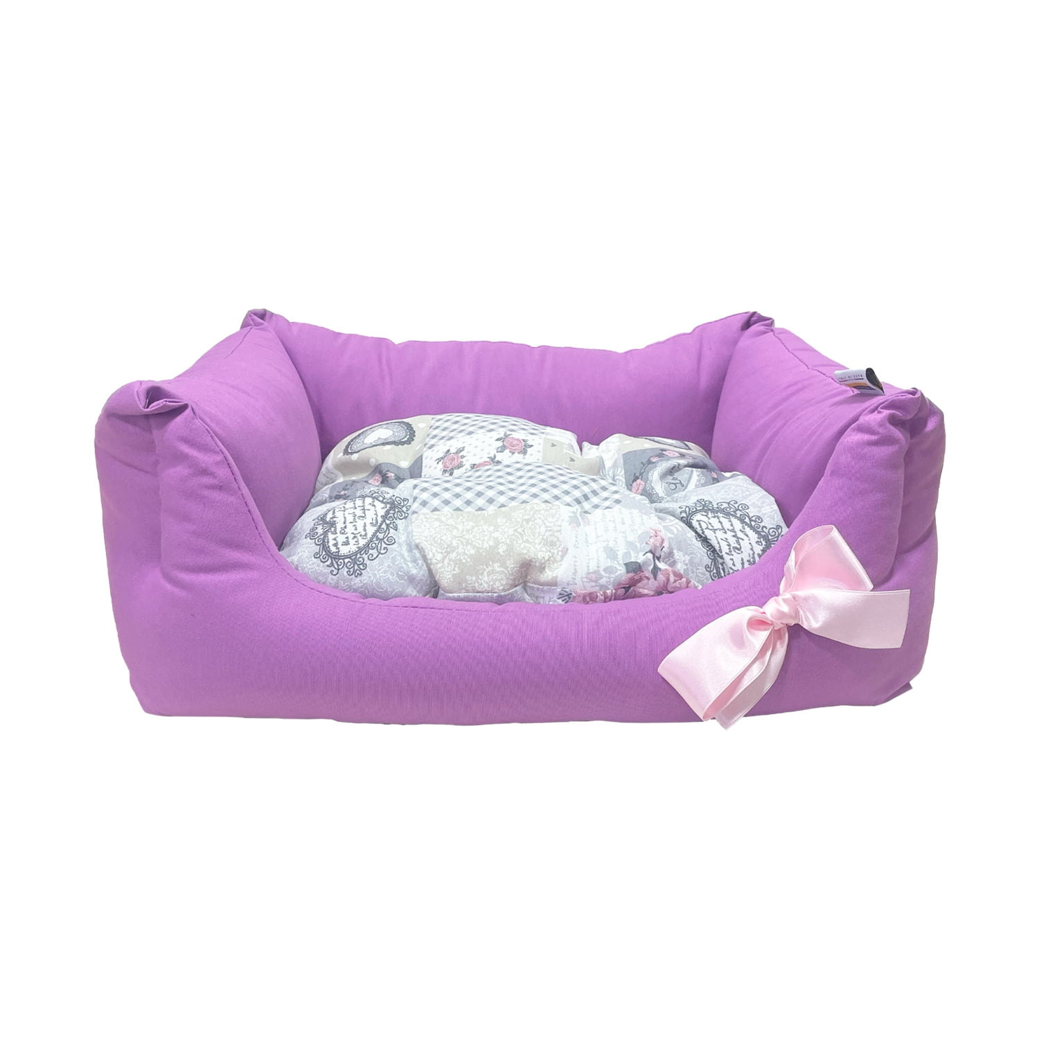 Cama Para Perro Petit 60X40X22Cm Rosado