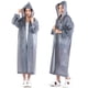 thumbnail image 1 of Impermeable para adultos, portátil, impermeable, para exteriores, con capucha, transparente, para camping, senderismo y viajes, protector de calzado., 1 of 4