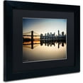 thumbnail image 2 of Trademark Fine Art "Downtown NY" Canvas Art by David Ayash Black Matte, Black Frame, 2 of 4