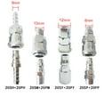 thumbnail image 3 of Farfi Pneumatic C Type Quick Connector High Pressure Coupling Air Compressor Fitting (PP20), 3 of 13