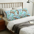 thumbnail image 4 of Fotbe Cute Otters Funda para Almohada Corporal con Diseño, Funda de Microfibra Ultrasuave de 20x54 Pulgadas, Ropa de Cama Elegante, 4 of 7