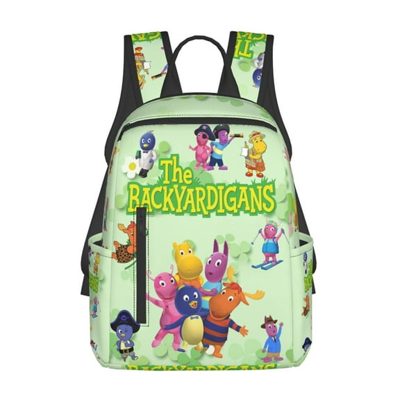 The Backyardigans Backpacks Large Capacity Travel Backpacks Laptop Bag Lightweight Daypack