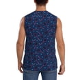 thumbnail image 4 of Balery Tennis Racket Camisetas sin mangas para hombre, absorbe la humedad y protege contra el mal olor.-X-Large, 4 of 7