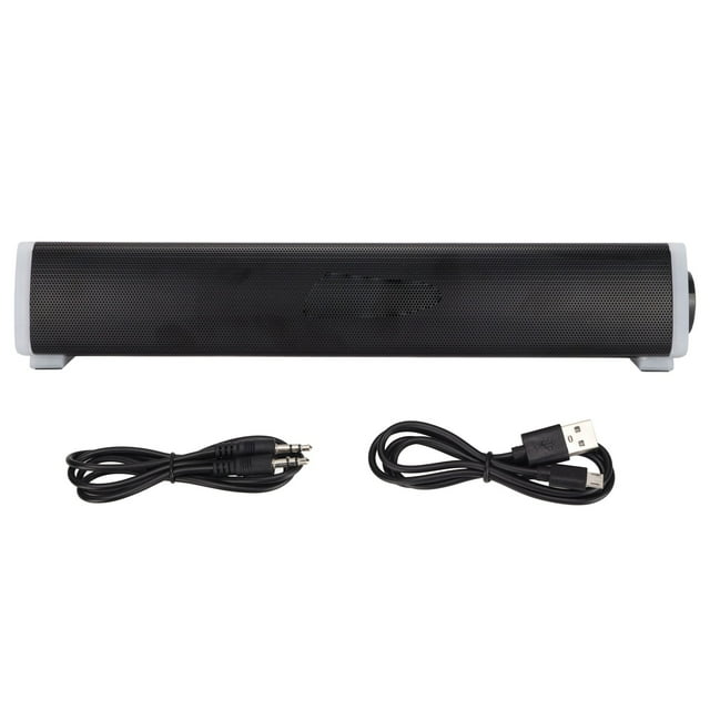 Altavoces para computadora, Altavoces para computadora S100 Mini barra de sonido RGB Altavoces Bluetooth Rendimiento de alta gama